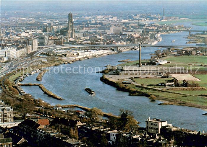 Arnhem John D. Frostbrug Roermondspleinbrug luchtopname
