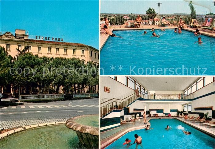 Abano Terme Hotel Roma Piscina Piazza Repubblica