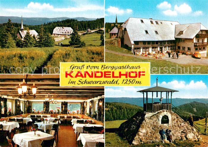 St Peter Schwarzwald Berggasthof Kandelhof Aussichspunkt Kapelle