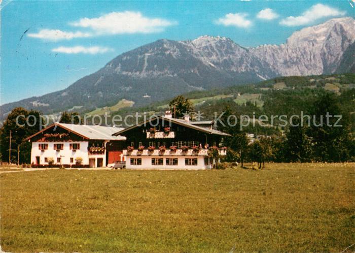 Schoenau Berchtesgaden Krennlehen Ferienwohnungen Berchtesgadener Alpen