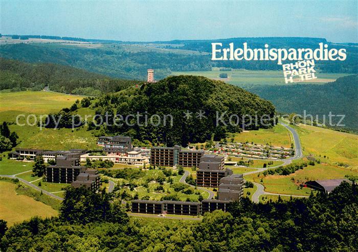 Roth Hausen Rhoen Rhoen Park Hotel Sport- und Freizeithotel Fliegeraufnahme