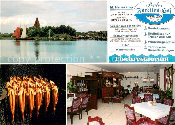 Niendorf Poel Poeler Forellenhof Raeucherfisch Gaststaette