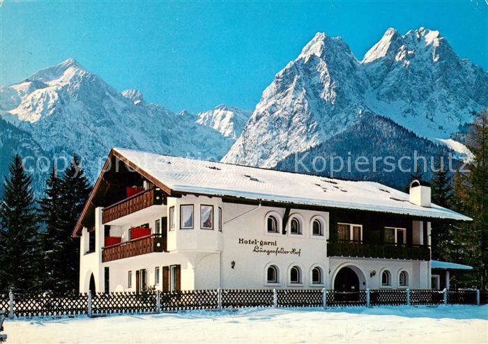 Grainau Laengenfelder Hof Alpen im Winter
