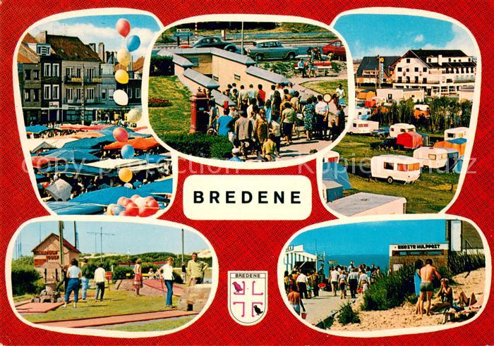 Bredene Marktplatz Minigolf Campingplatz Strandweg