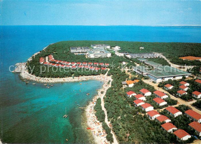 Zadar Zadra Zara Punta Skala Hotel & Bungalows Centre aerial view