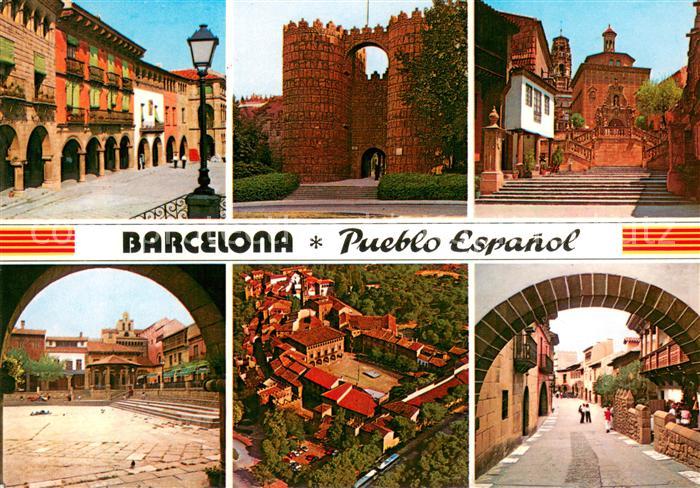 Barcelona Cataluna Pueblo Espanol
