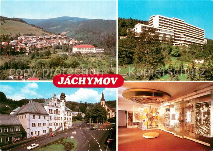 Jachymov Panorama Sanatorium Stadtzentrum Museum