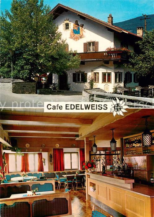 Fuegen Cafe Edelweiss Gastraum