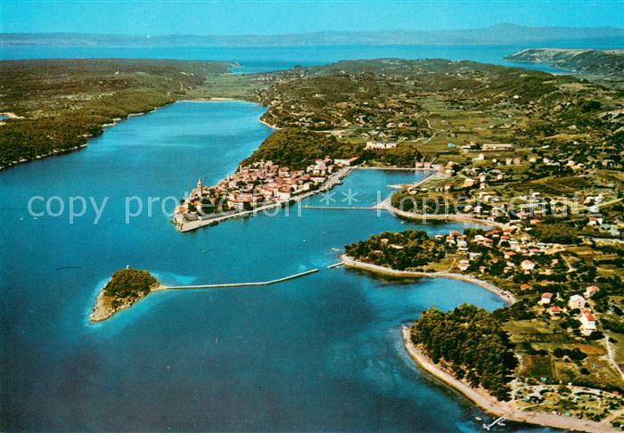 Rab Croatia Fliegeraufnahme