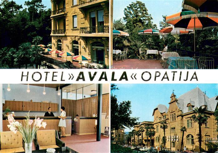 Opatija Abbazia Hotel Avala Restaurant Terrasse