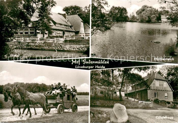 Egestorf Nordheide Hotel Hof Sudermuehlen Lueneburger Heide Muehlenteich Gaesteh