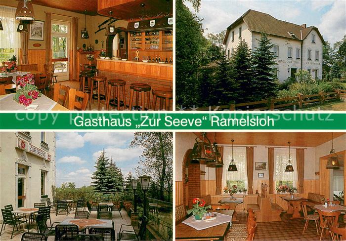 Ramelsloh Gasthaus Pension Zur Seeve Gaststube Terrasse