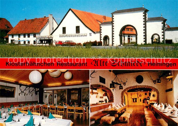 Heiningen Wolfenbuettel Klosterhaehnchen Restaurant Alte Schmiede