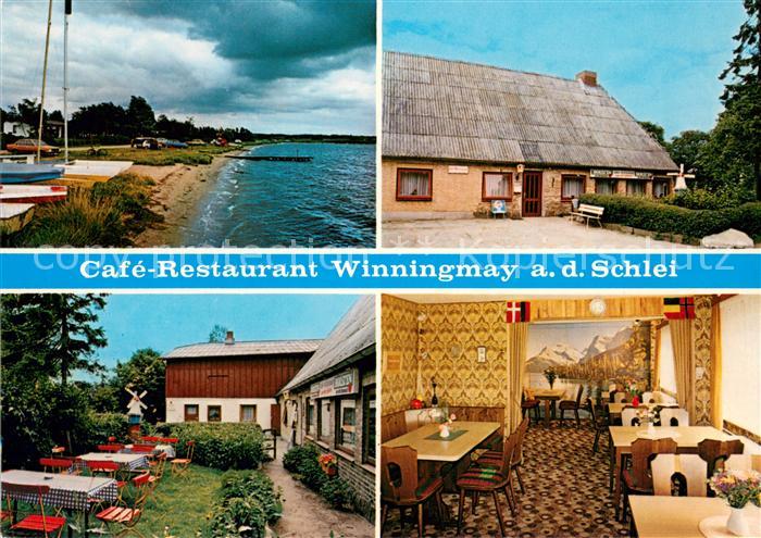 Fuesing Cafe Restaurant Winningmay Garten Strand an der Schlei