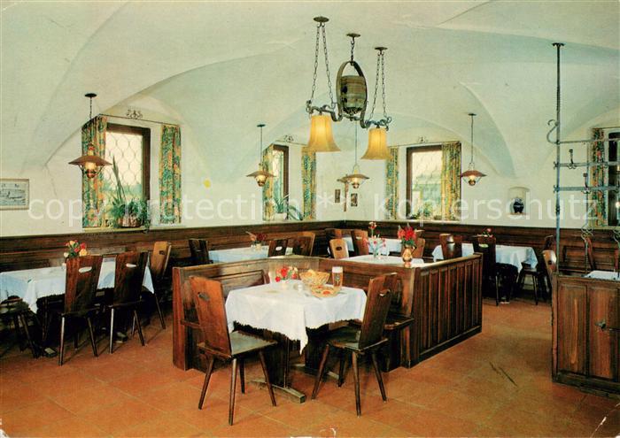 Weyarn Gasthof Zum alten Wirt Gaststube