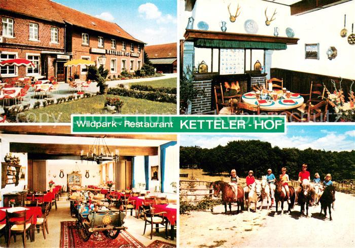 Lavesum Wildpark Restaurant Ketteler Hof Ponyreiten Reitstall