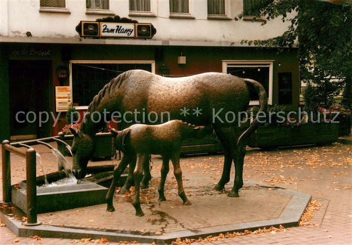 Wickrath Moenchengladbach Pferdebrunnen Gaststaette zum Harry