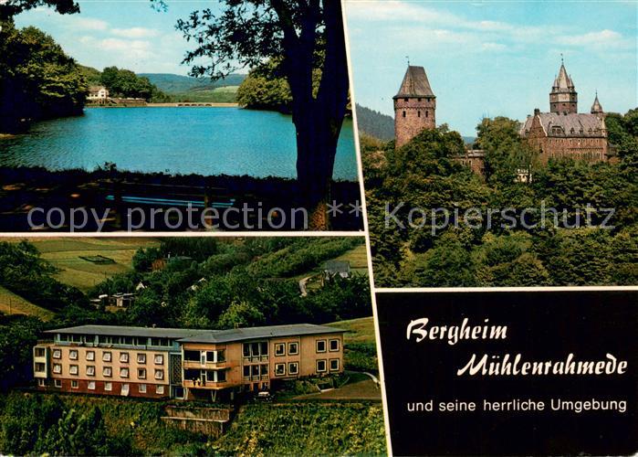 Muehlenrahmede Bergheim Erholungs- und Bildungsstaette Fuellbecke Talsperre