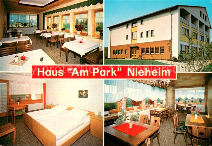 Nieheim Pension Haus Am Park Gaststube Fremdenzimmer