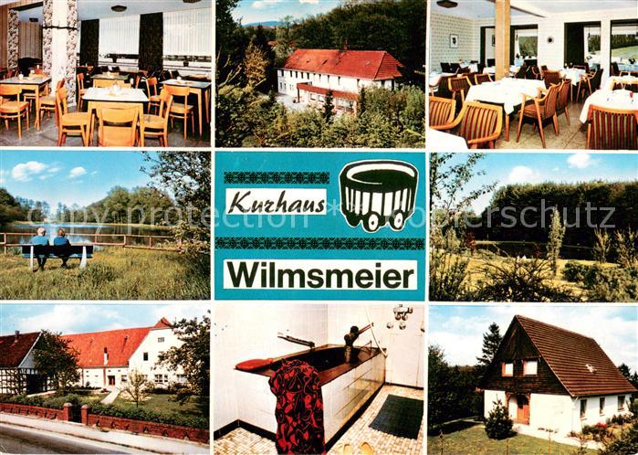 Bad Randringhausen Kurhaus Wilmsmeier Gaesteraum Kuranwendung Park See
