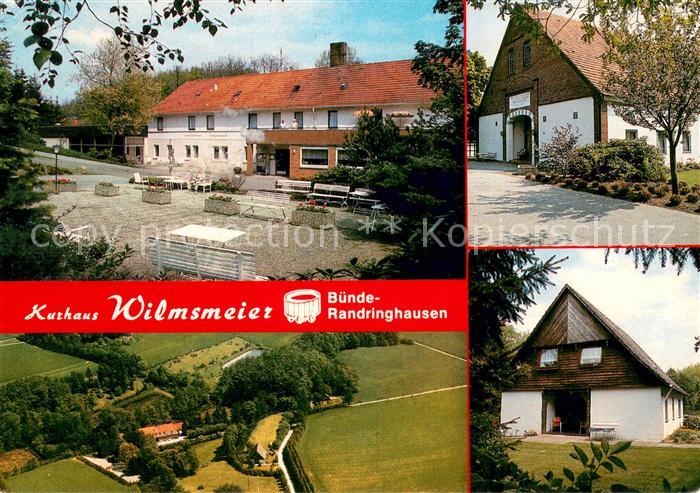 Bad Randringhausen Kurhaus Wilmsmeider Moor- und Schwefelbad Fliegeraufnahme