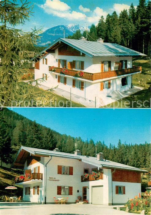 Schoenau Berchtesgaden Gaestehaus Pension Haus am Laerchenwald Alpenblick