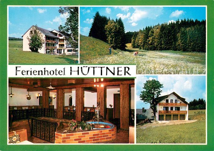 Rodeck Gasthaus Pension Huettner im Frankenwald Landschaftspanorama