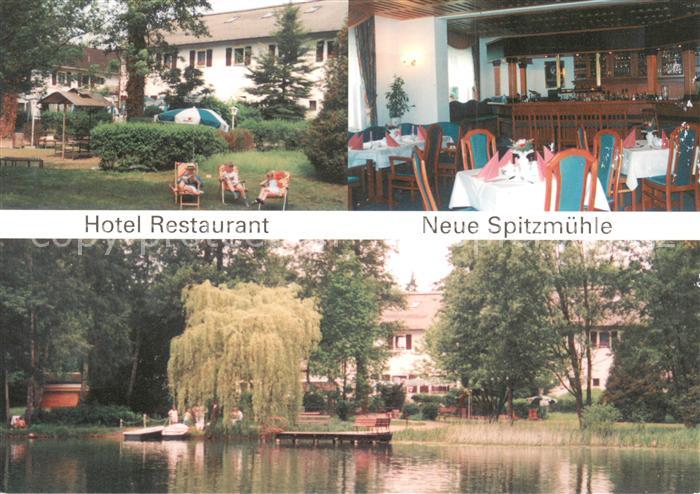 Strausberg Brandenburg Hotel Restaurant Neue Spitzmuehle Teich