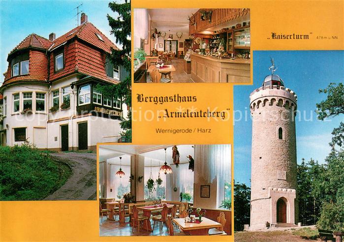 Wernigerode Harz Berggasthaus Armeleuteberg Kaiserturm