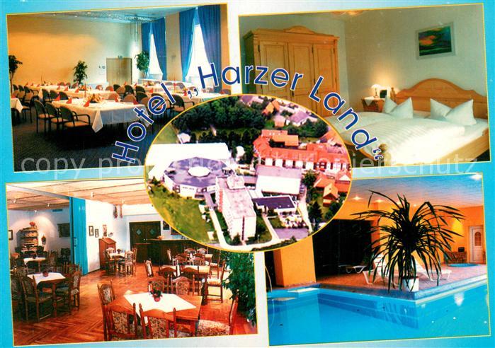 Allrode Hotel Harzer Land Restaurant Fremdenzimmer Hallenbad