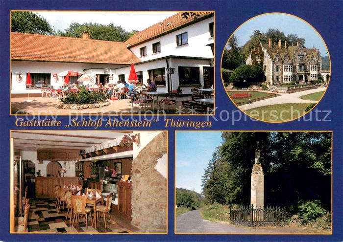 Bad Liebenstein Gaststaette Schloss Altenstein Gedenkstein