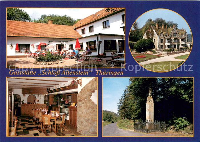 Bad Liebenstein Gaststaette Schloss Altenstein Gedenkstein