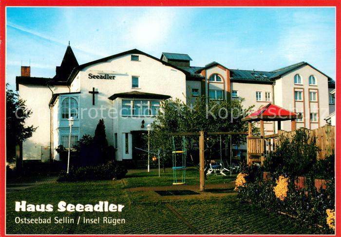 Sellin Ruegen Gaestehaus Pension Haus Seeadler Garten