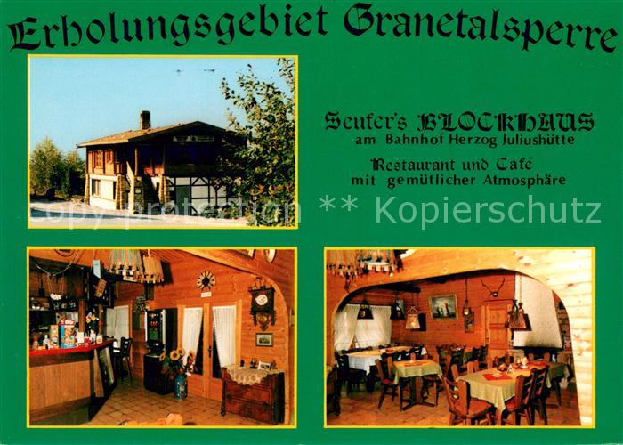 Astfeld Langelsheim Seufer's Blockhaus Restaurant Cafe Erholungsgebiet Granetals