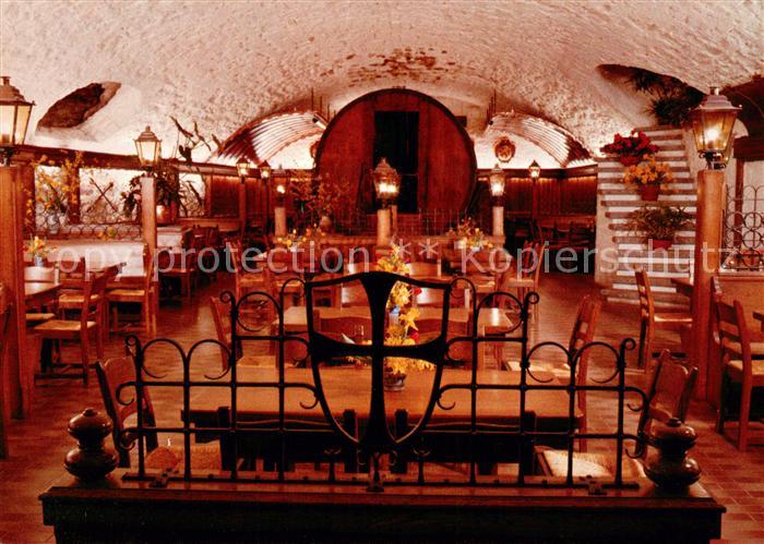 Insel Mainau Historischer Comturey-Keller am Hafen mit 25000 Liter-Zehntfass