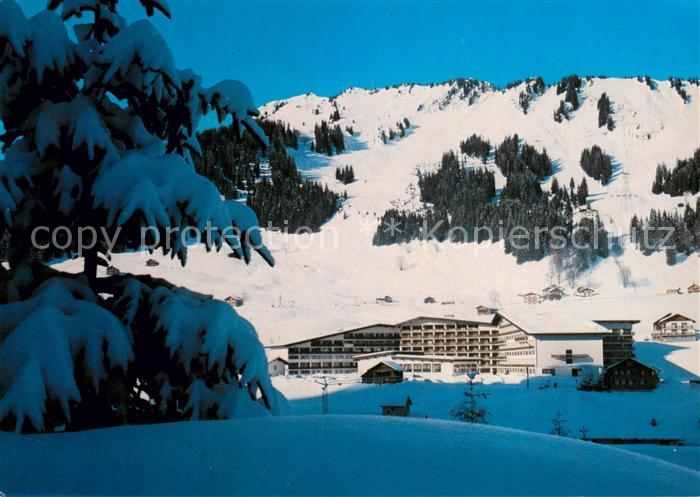 Mittelberg Kleinwalsertal Apart Hotel Winterlandschaft Alpen