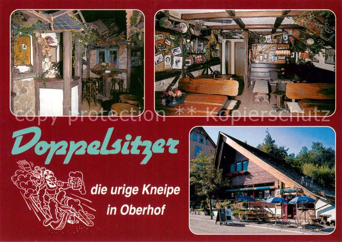 Oberhof Thueringen Doppelsitzer - die urige Kneipe