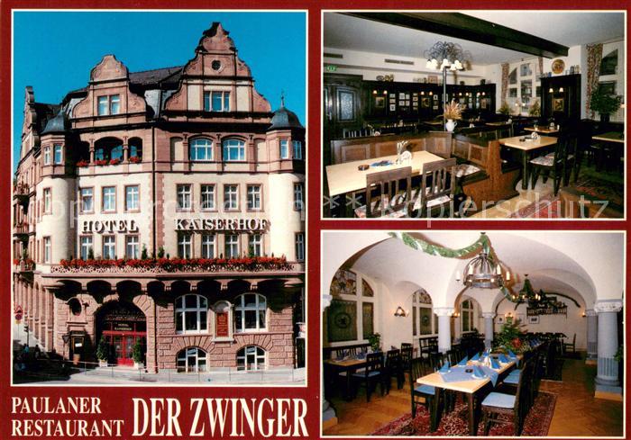 Eisenach Thueringen Paulaner Restaurant Der Zwinger