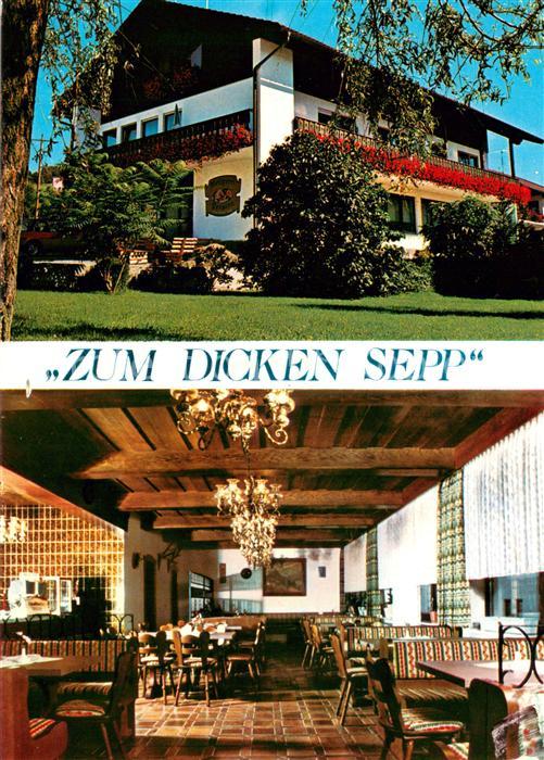 Drachselsried Pension Metzgerei Zum dicken Sepp Gaststaette