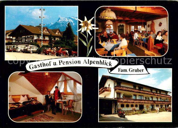 Weibhausen Gasthof Pension Alpenblick Restaurant Fremdenzimmer Alpenblick