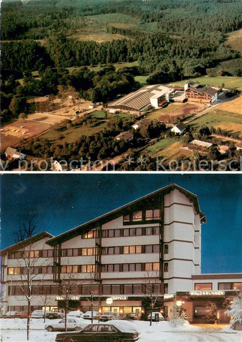 Rederscheid Golfhotel Gestuet Waldbrunnen Fliegeraufnahme