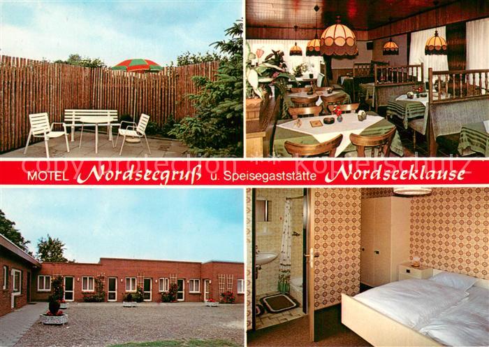 Norden Norddeich Ostfriesland Motel Nordseegruss Restaurant Nordseeklaues