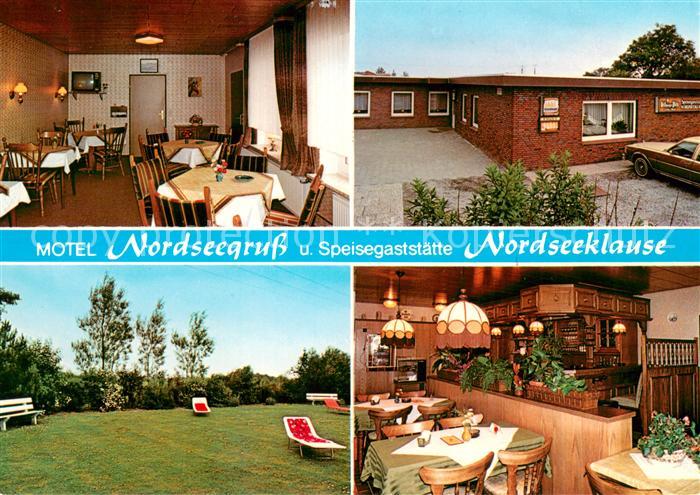 Norden Norddeich Ostfriesland Motel Nordseegruss Restaurant Nordseeklaues