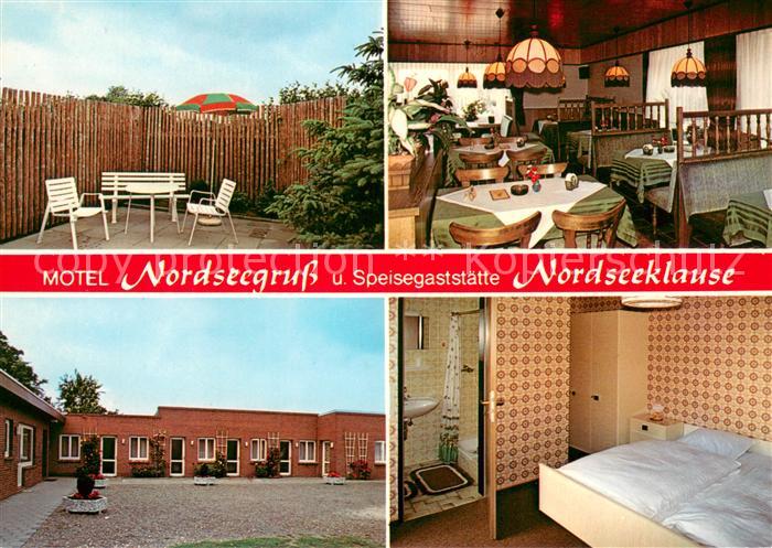 Norden Norddeich Ostfriesland Motel Nordseegruss Restaurant Nordseeklaues