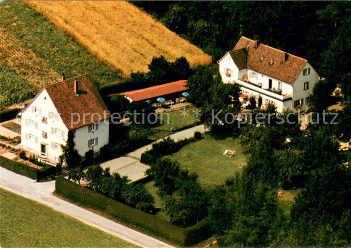 Fichtenau Fliegeraufnahme Pension Haus Friedrichsruh