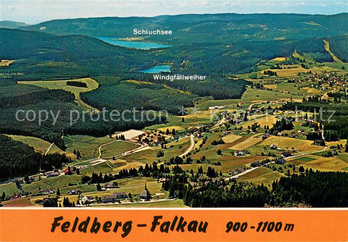 Feldberg Schwarzwald Falkau Fliegeraufnahme