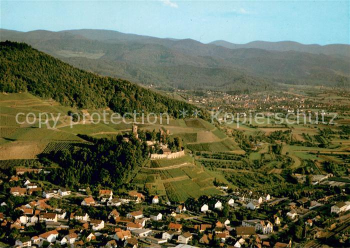 Ortenberg Baden Fliegeraufnahme Dorf des Weines