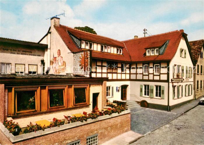 Alsbach Bergstrasse Gasthaus Pension Zur Sonne