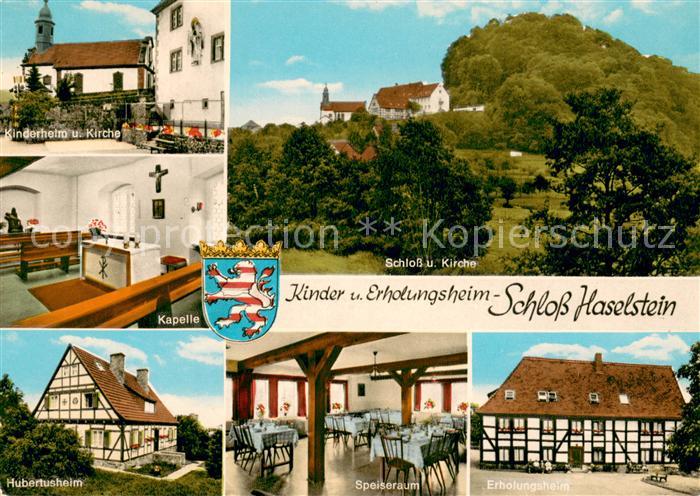 Haselstein Schloss mit Hubertusheim