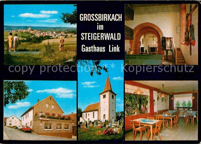 Grossbirkach Oberfranken Gasthaus Link im Steigerwald